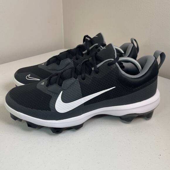 Nike Men’s Size 12 Baseball Cleats New Open Box Force Trout 9 FB2908-001 White - Picture 1 of 9